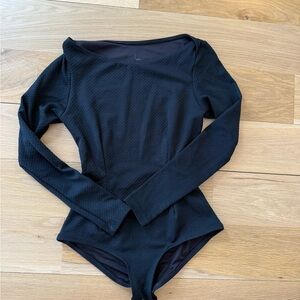 Elegant Black Women's Long Sleeve Top